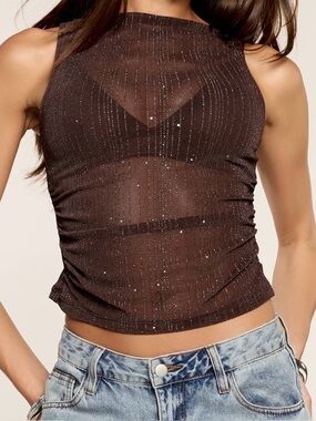 Pitaya Brown Top